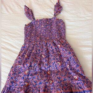 Vineyard Vines Kids Size Small Purple Floral Dress